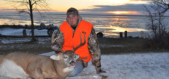 Whitetail by the lake