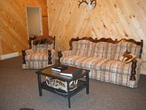 Room to relax after an exciting hunt.